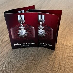 NEW Bundle‎ of 2 John Varvatos XX Intense Carded Sample 1.8 ML Spray